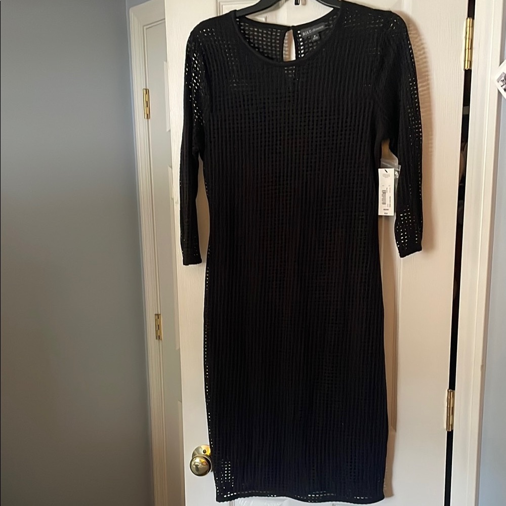 Black Knit Dress